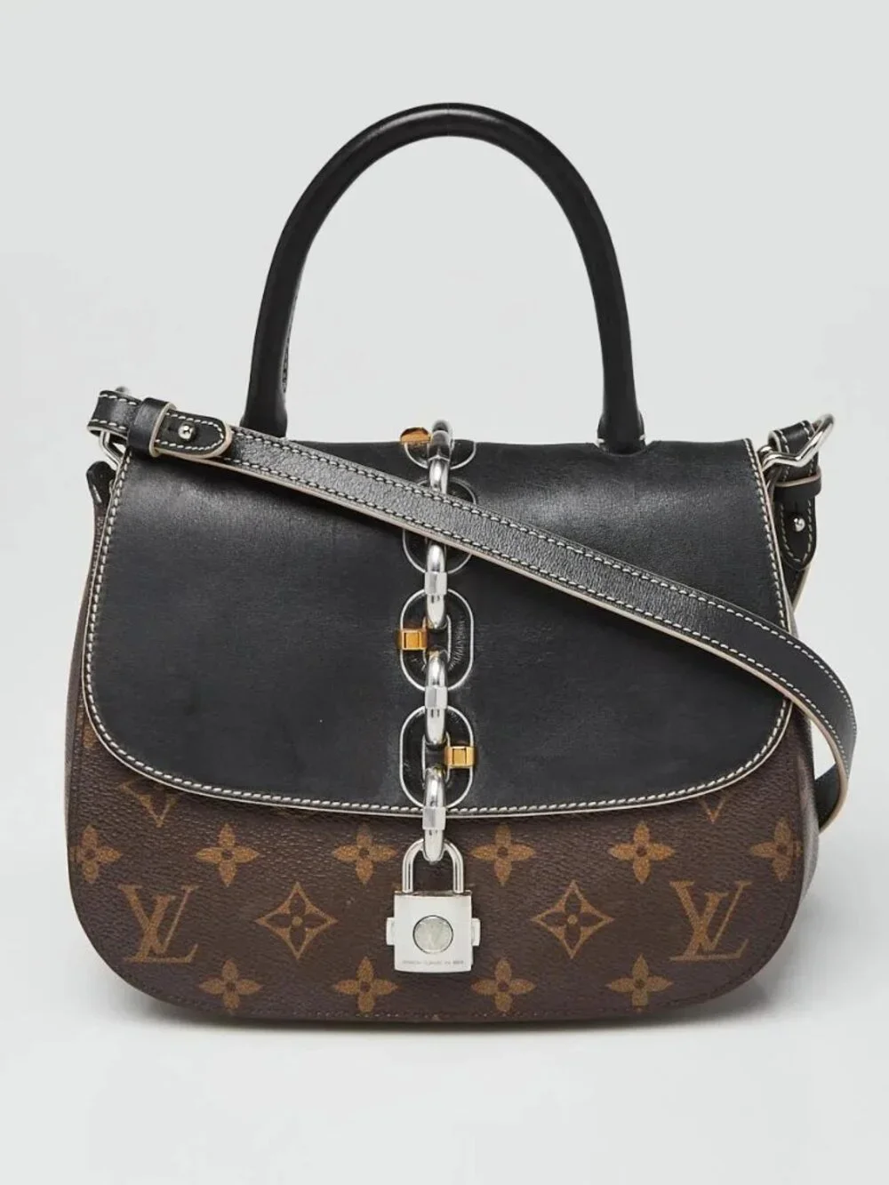 Louis Vuitton Black Monogram Canvas Chain It PM Bag
